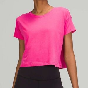 Lululemon Sonic Pink Cates Tee